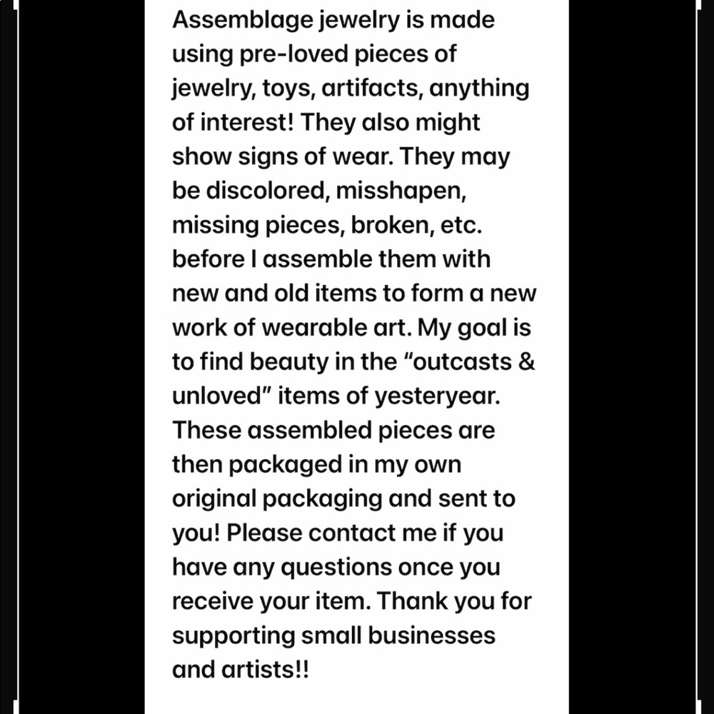 Adorned Crown Artisan Assemblage Bangle Topaz Hea… - image 5